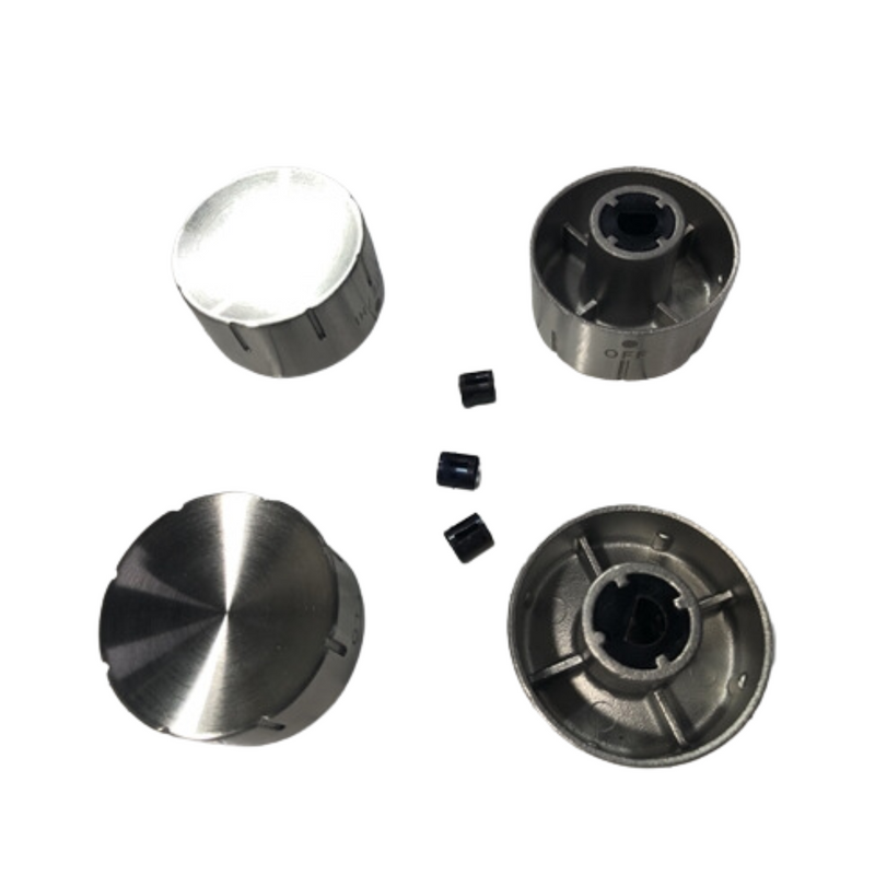 KIT, KNOBS SS 3 BURNER 1 ROTIS United Grills