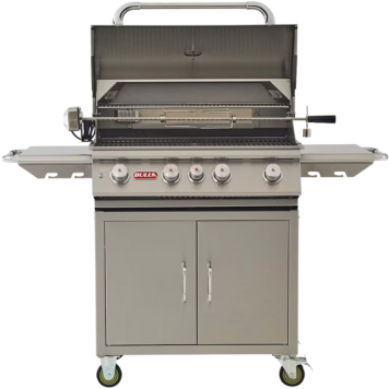 Bull Angus 30" 4-Burner Propane Gas Grill with Rotisserie