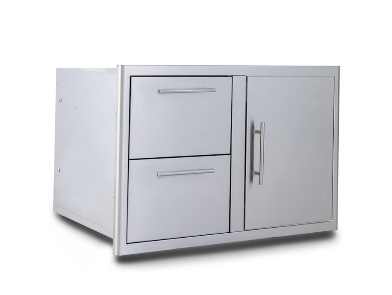 Blaze 32-Inch Access Door & Double Drawer Combo