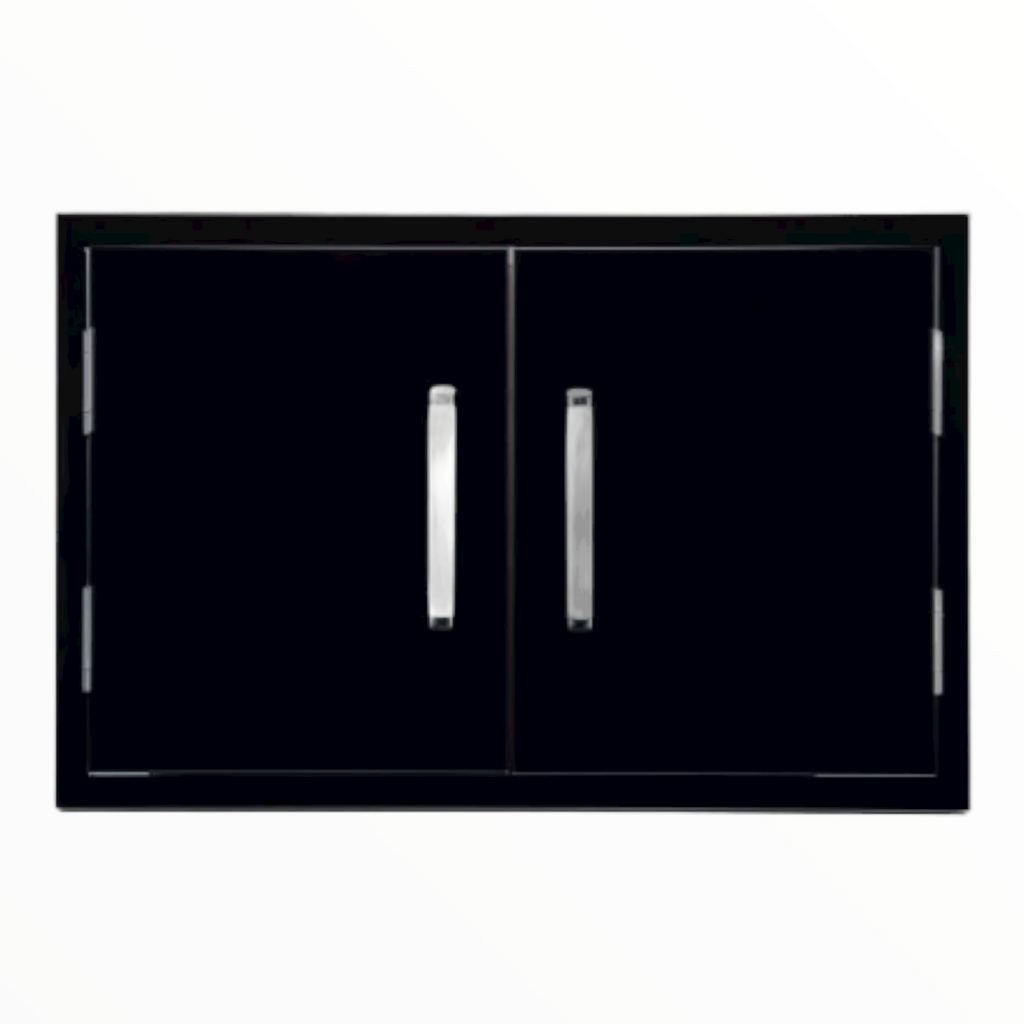 Bonfire Double Door Black