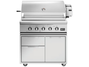 DCS Series 7 36-Inch Built-In Propane Gas Grill With Rotisserie