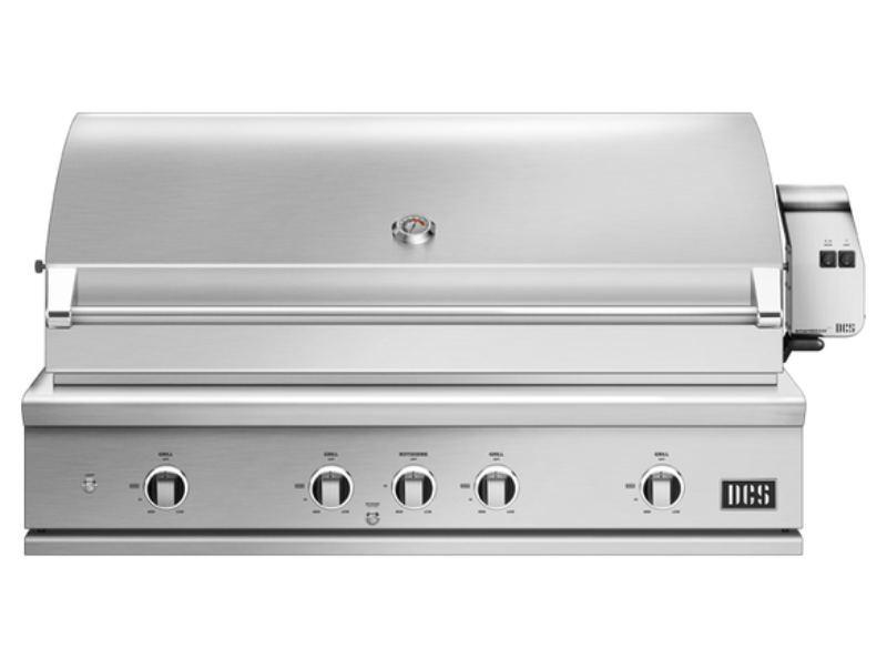 48" Series 9 Grill Rotisserie and Charcoal, Natural Gas