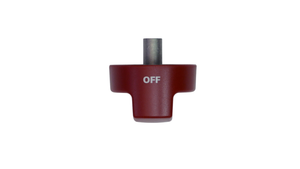 KNOB, MATTE RED - BURNER