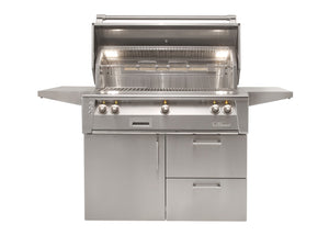 Alfresco ALXE 42-42-inch grill deluxe freestanding cart