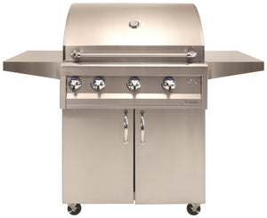 Artisan 32 inch free standing cart grill