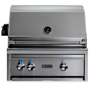 Lynx 27" Built-in Grill w All Ceramic Burners and Rotisserie