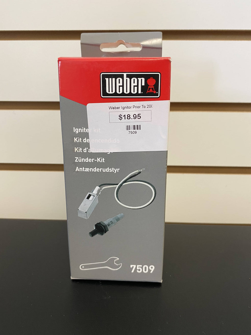 Weber Plastic Igniter Kit 19.1 in. L X 1 in. W