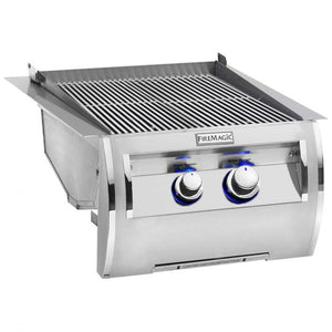 Fire Magic double-searing station with diamond-sear cooking grid containing 32,000 BTU's. Available on unitedgrills.com