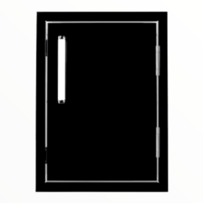 Bonfire Vertical Door 1724 BLack